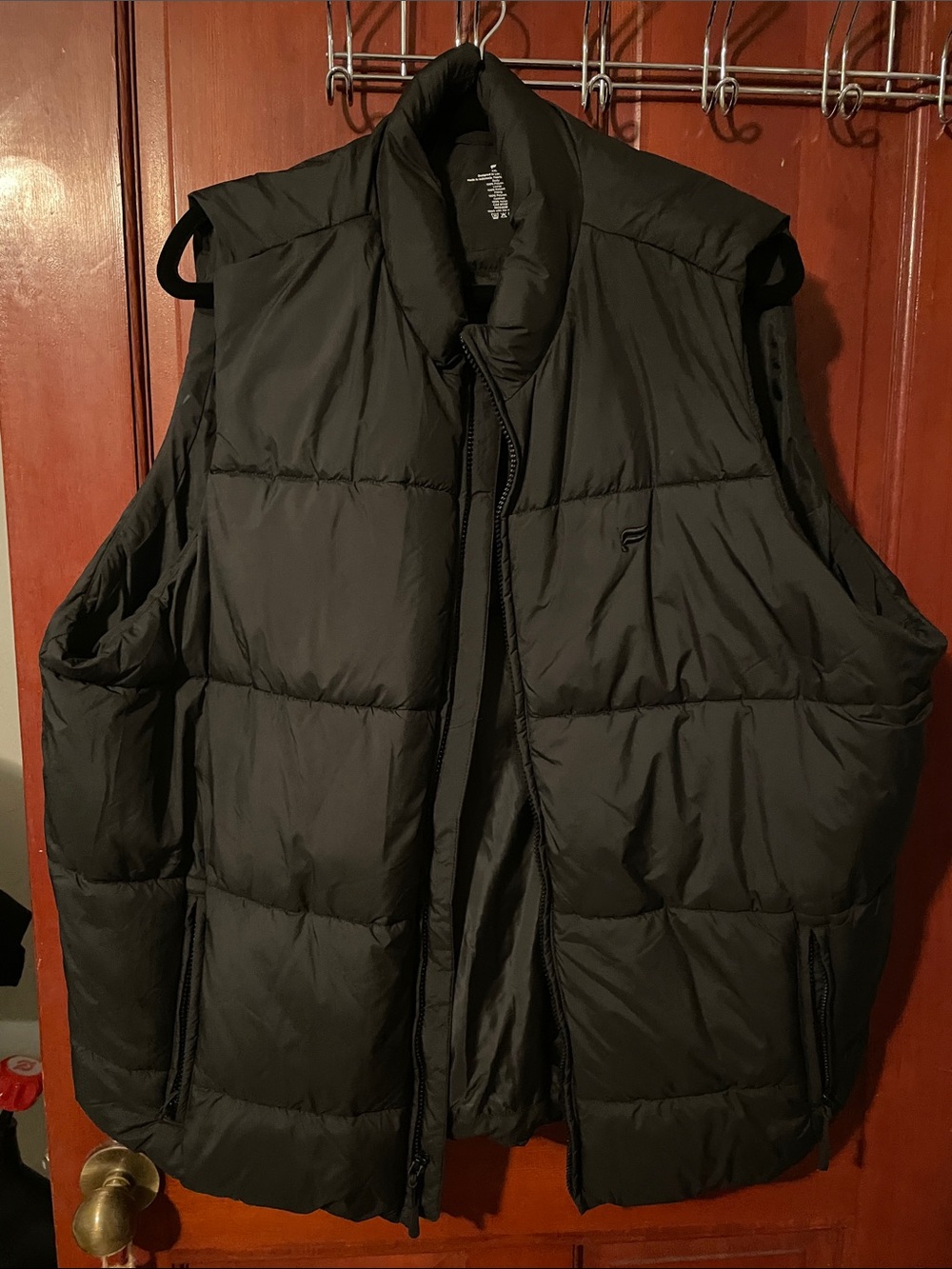 Fanatics Black Quilted Puffer Vest